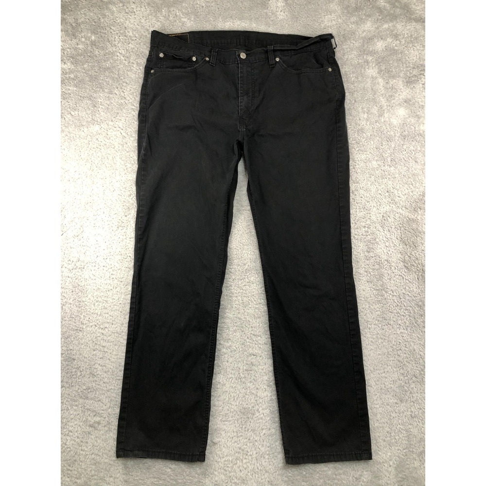 Levis 514 Jeans Mens 40x31 (Tag 38x32) Black Straight